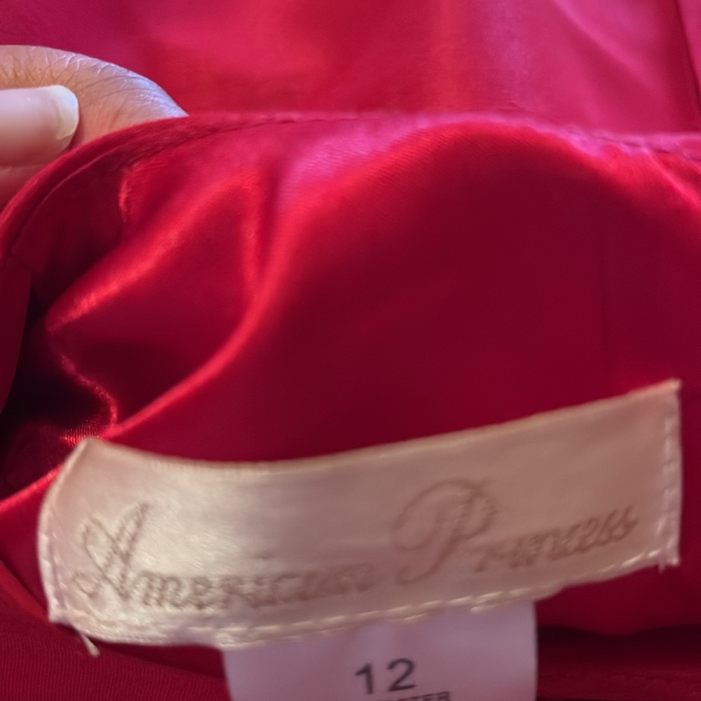 Ruby Red Dress - Picture 2 of 4